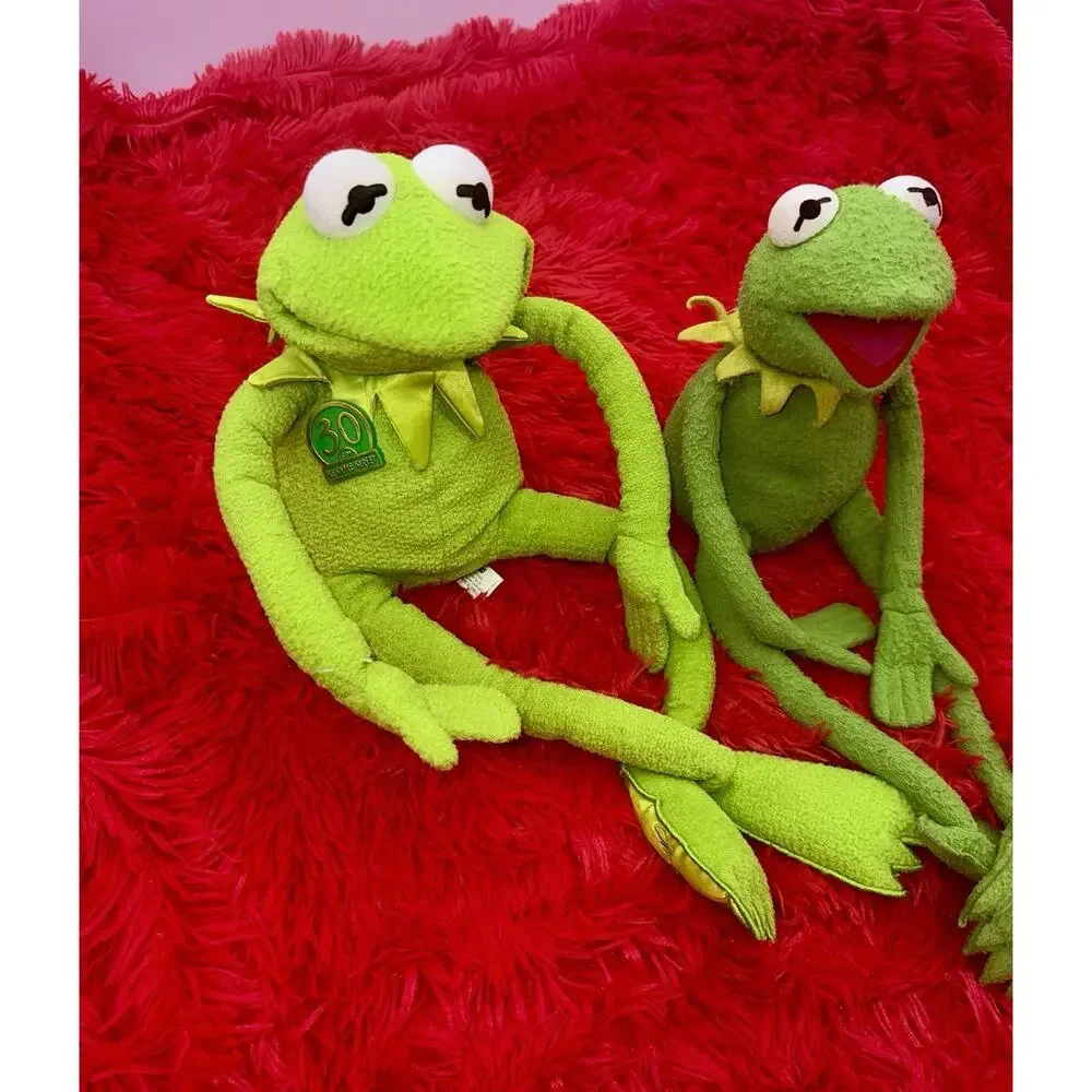 VTG 90s Eden Toys Kermit Wind Up Music & VTG Talking Kermit 30th Anniversary,